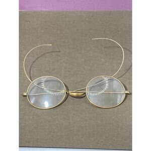 Antique Eye Glass Frames and Glass